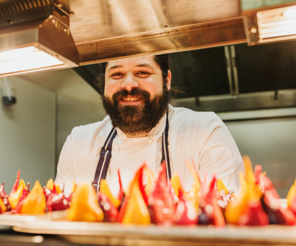 Head chef Thomas Erkelenz, aka ‘Erky’